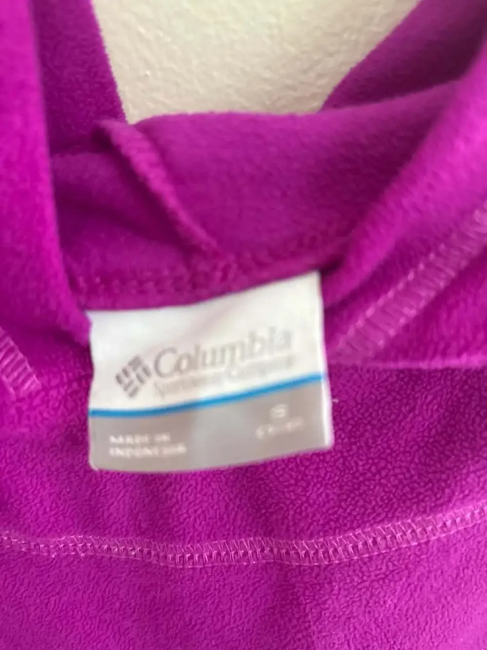 Columbia Youth Size S Fleece Pullover Hoodie
